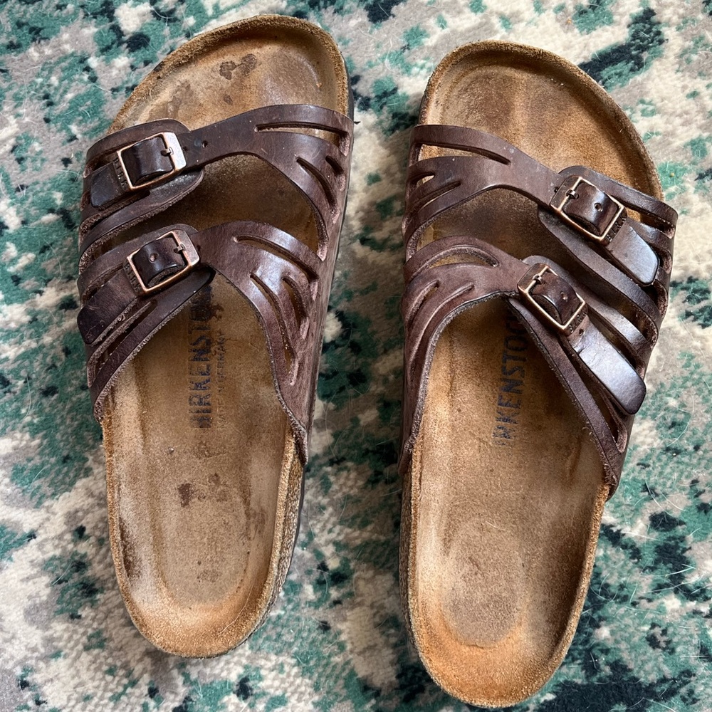 Birkenstock Granada Soft Footbed in Habana Oiled Leather